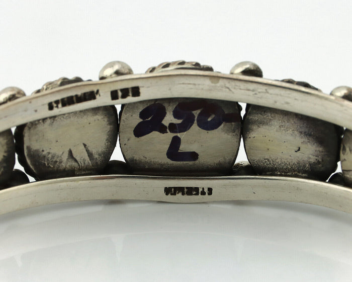 Women's Navajo .925 Silver Turquoise Mountain Native American Artist C.80's