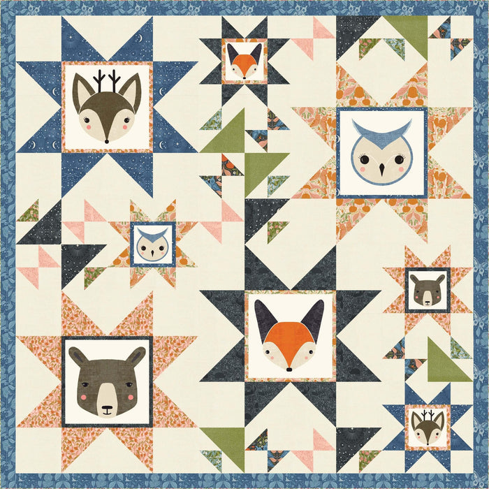 Woodland Friends Quilt Pattern - Gingiber