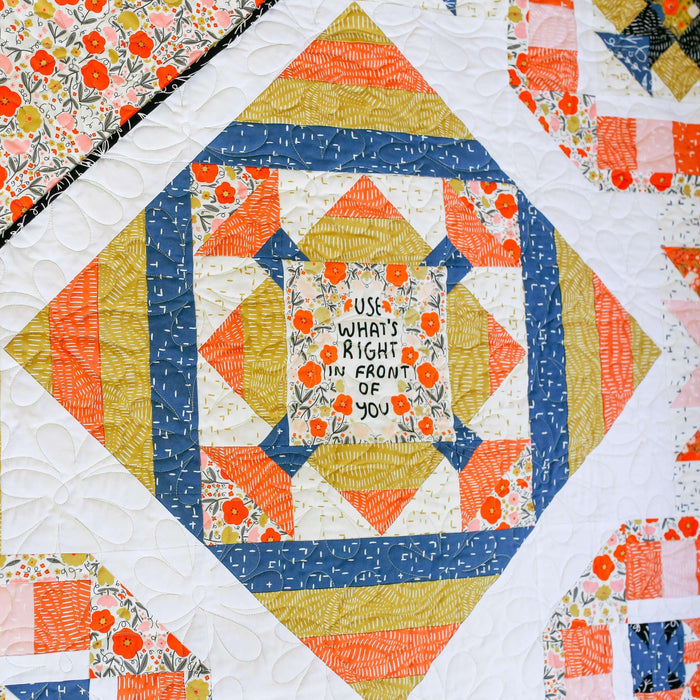 Words to Live By Quilt Pattern - PDF - Gingiber